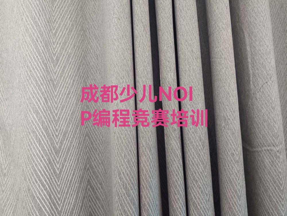 成都双流区少儿编程培训班
