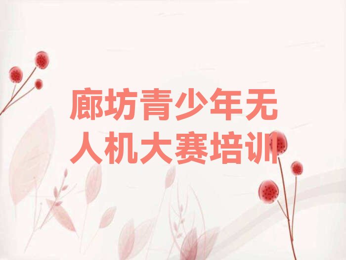 廊坊少儿编程培训