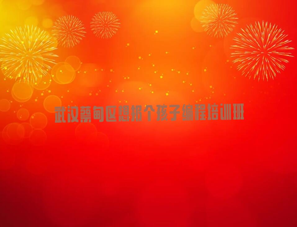 孩子编程