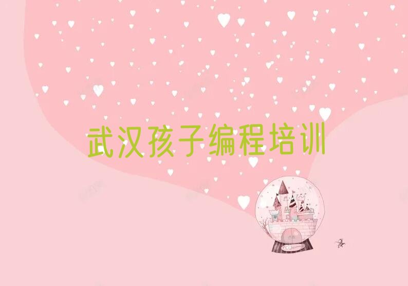 武汉少儿编程培训中心