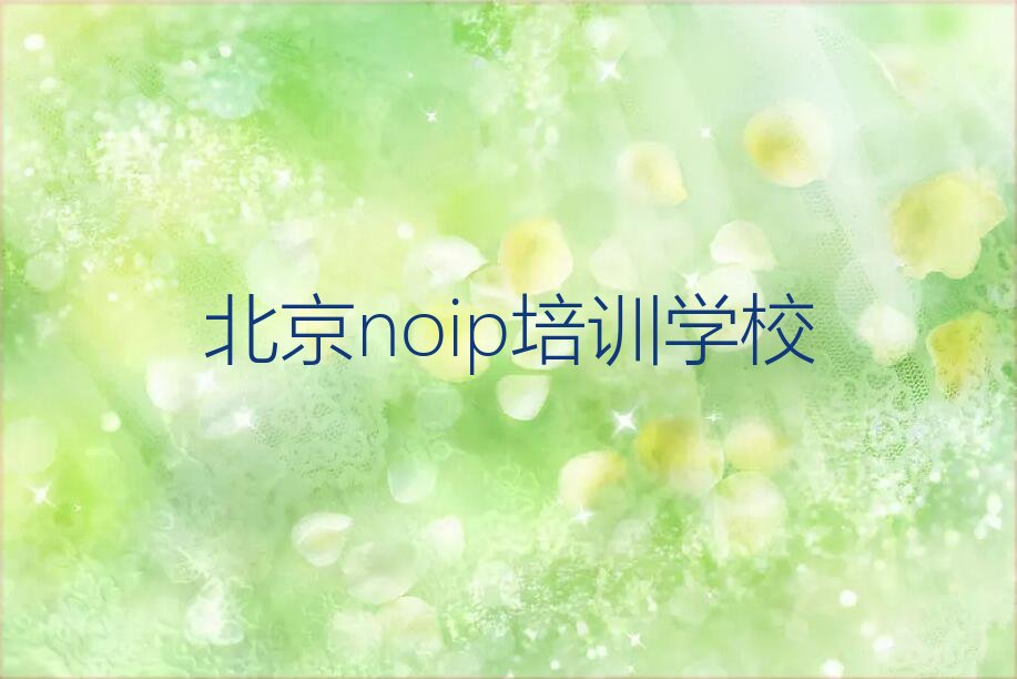 北京noip培训学校