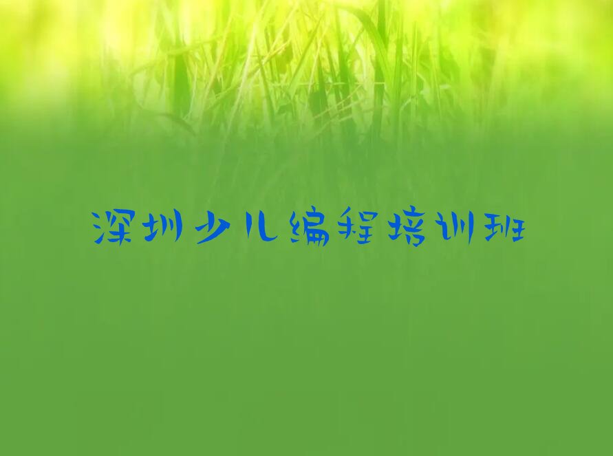 十大2025年深圳南山区青少年编程培训机构排名是正规的吗排行榜名单公布一览表排行榜