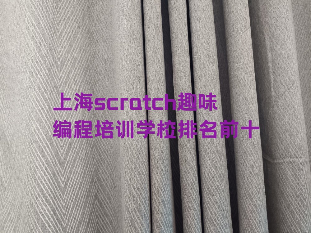 上海浦东新区少儿编程培训中心