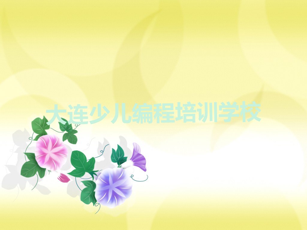 大连少儿编程培训学校