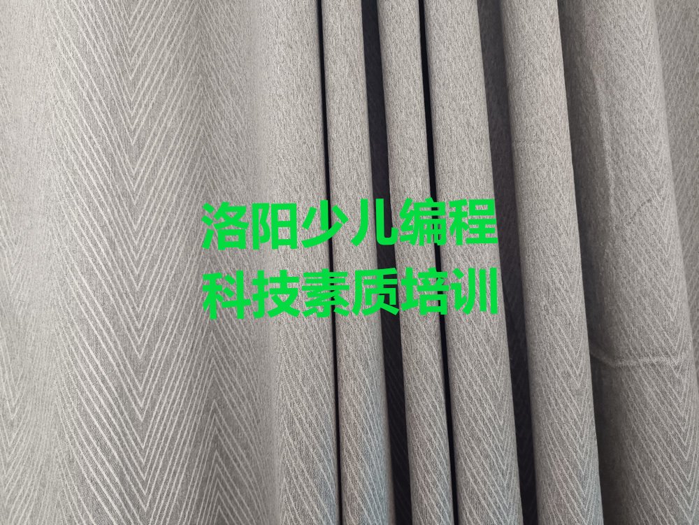 洛阳涧西区湖北路少儿编程培训学校