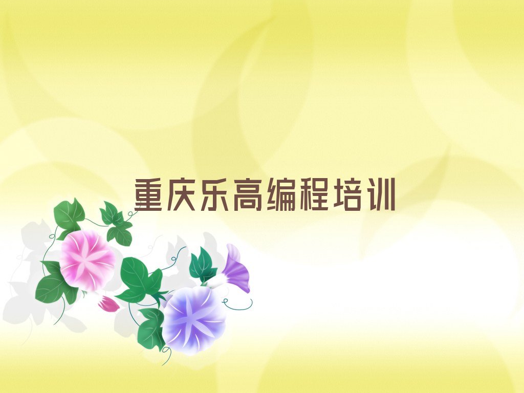 重庆大渡口区跃进村乐高编程培训学校