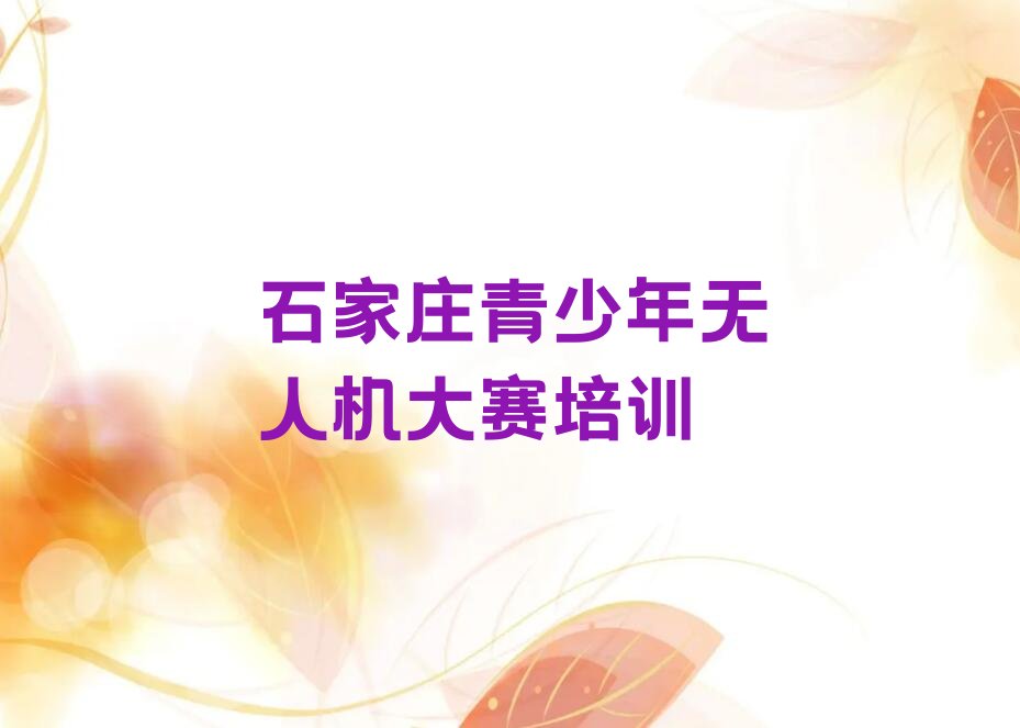 石家庄少儿编程培训中心