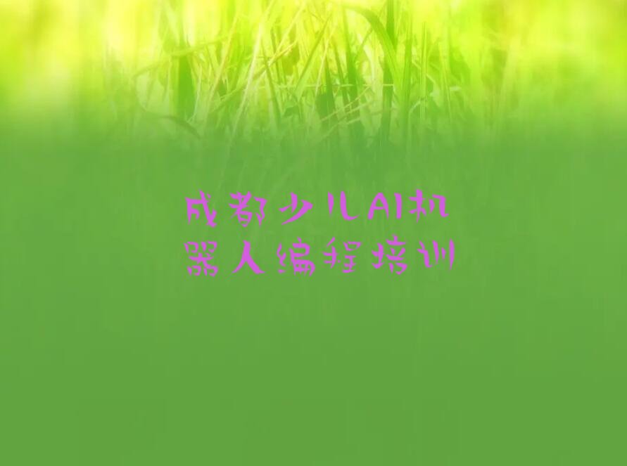 成都成华区保和街道少儿编程培训学校