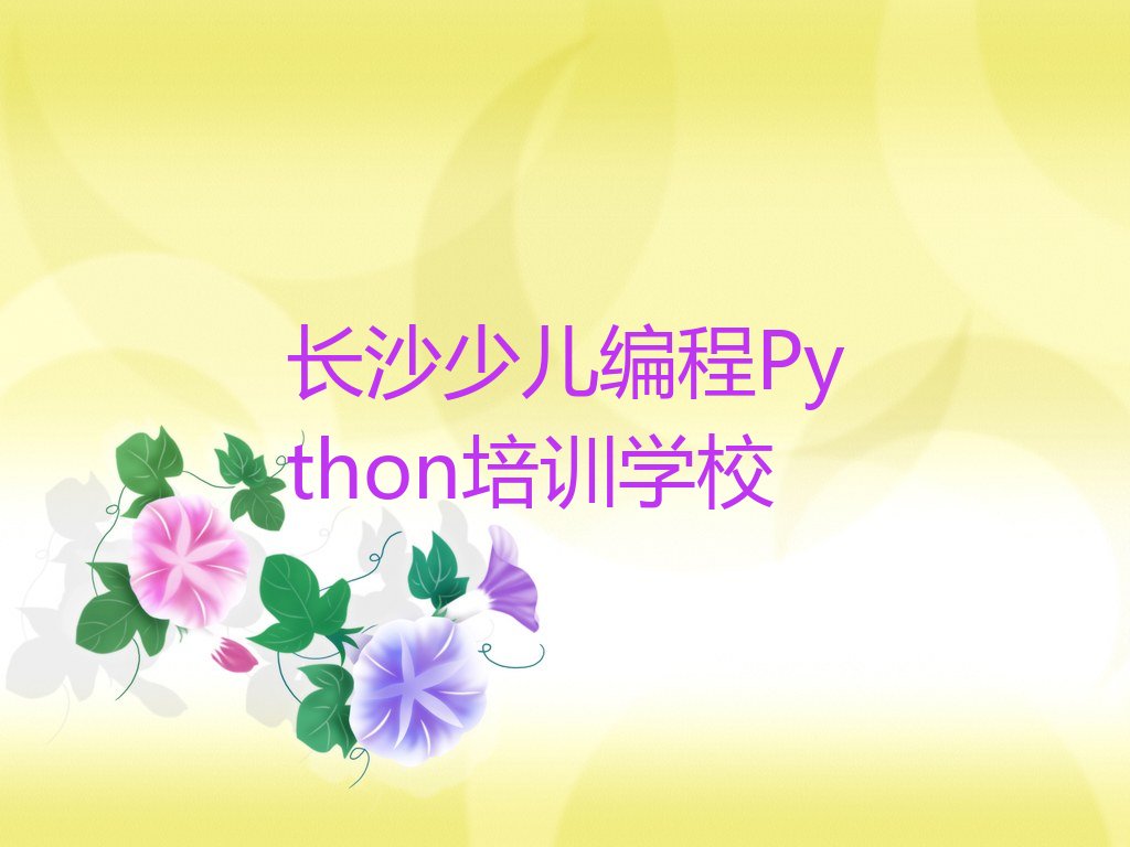 十大长沙天心区哪个少儿编程Python培训机构比较好精选名单排行榜汇总排行榜