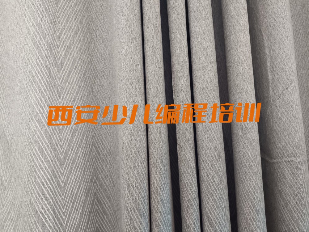 西安灞桥区少儿编程培训