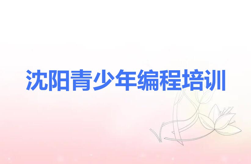 沈阳浑南区青少年编程培训学校