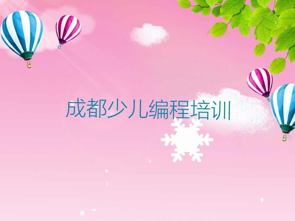 成都温江区少儿编程科技素质培训学校