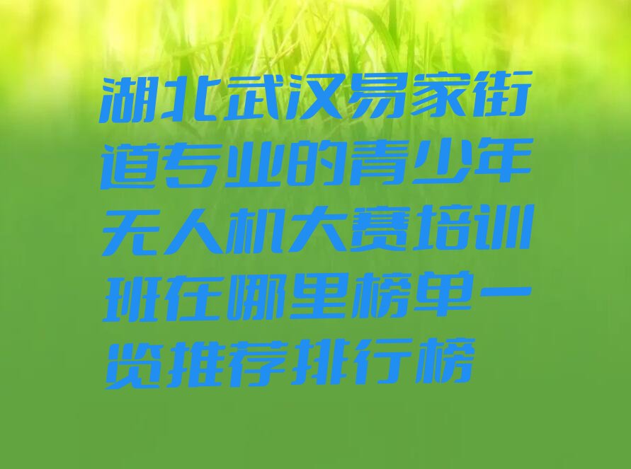 武汉硚口区少儿编程培训