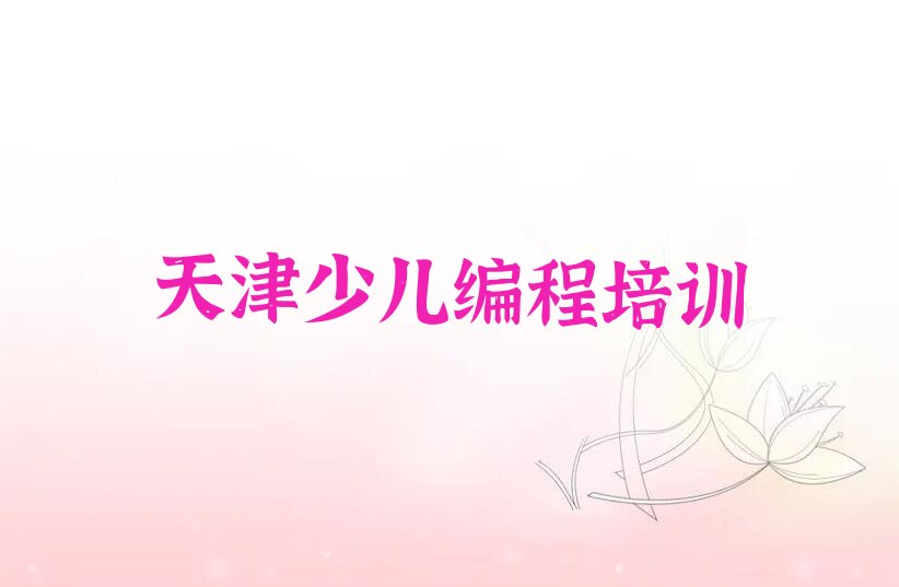 天津河北区少儿编程培训