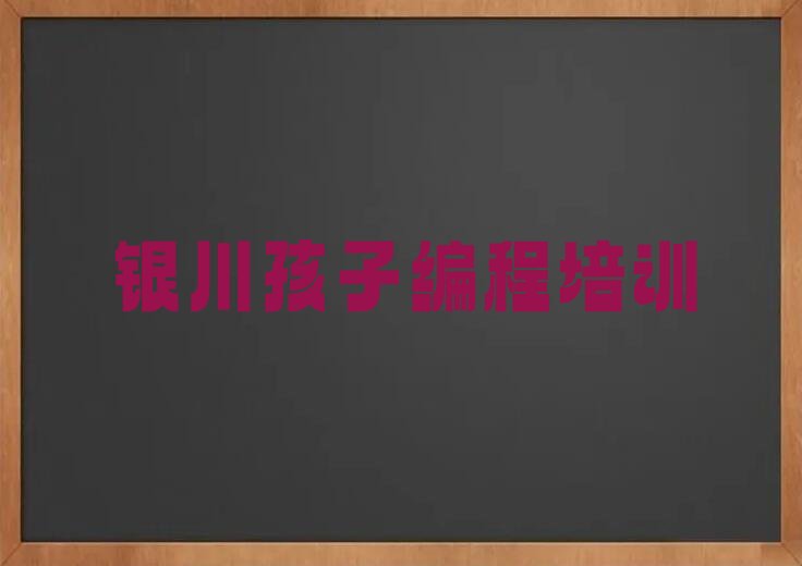银川西夏区文昌路孩子编程培训学校