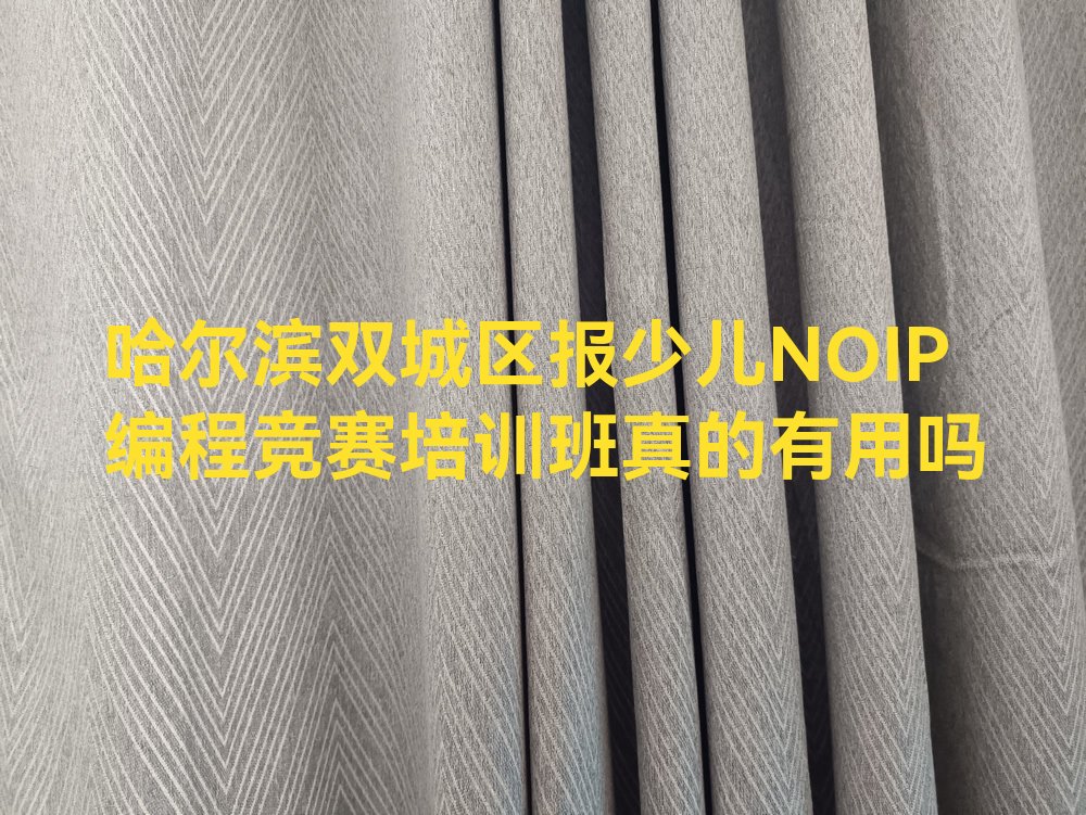 十大哈尔滨双城区报少儿NOIP编程竞赛培训班真的有用吗排行榜