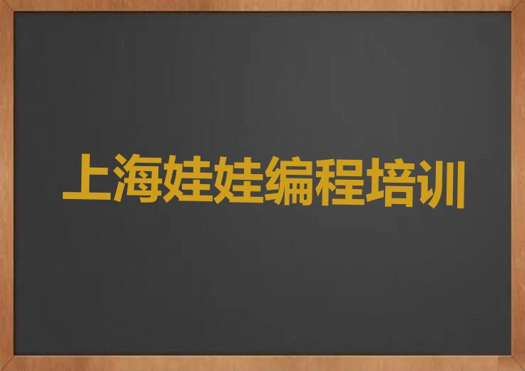 上海杨浦区少儿编程培训班