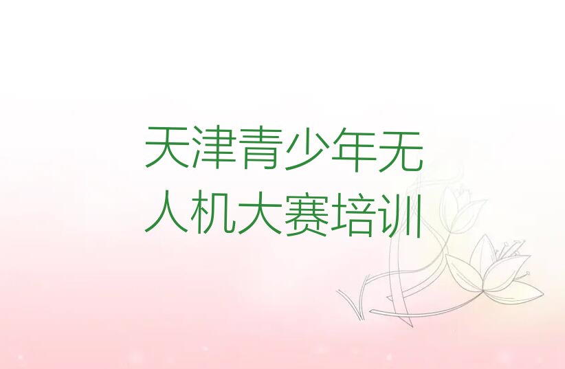天津和平区新兴街道青少年无人机大赛培训学校