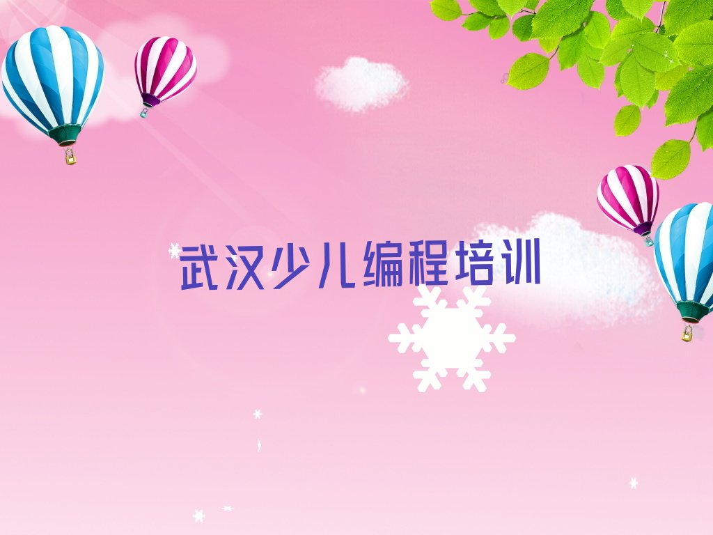 武汉少儿编程培训学校
