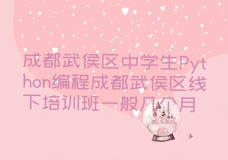 成都武侯区少儿编程培训