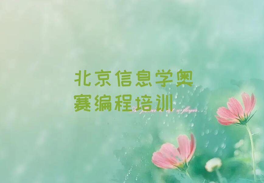 北京西城区少儿编程培训