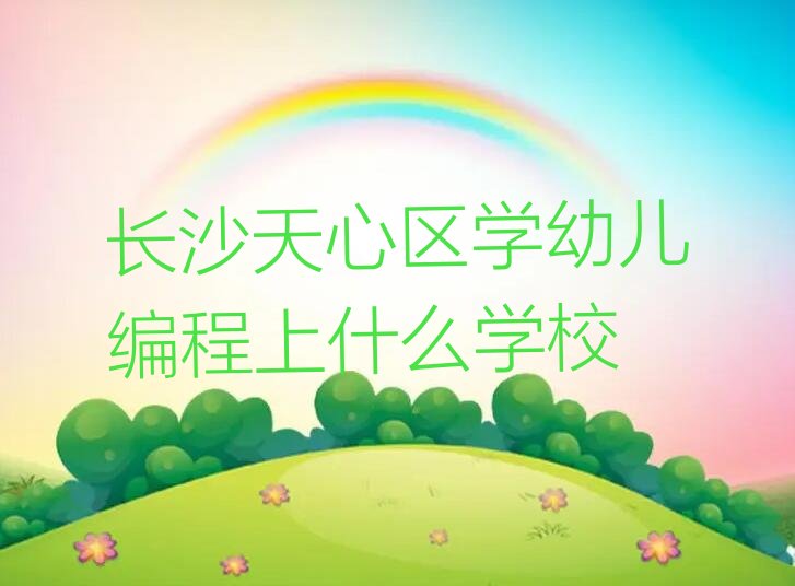 长沙天心区赤岭路幼儿编程培训学校
