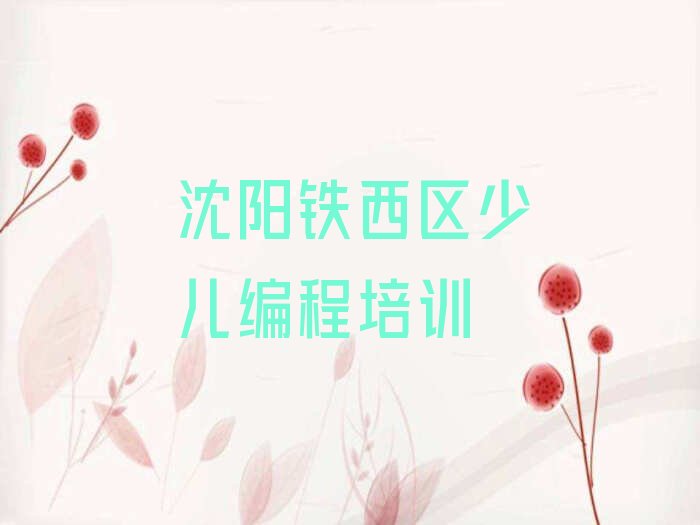 十大沈阳铁西区学儿童编程一般去哪里学排行榜