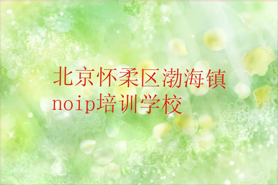 北京怀柔区渤海镇noip培训学校