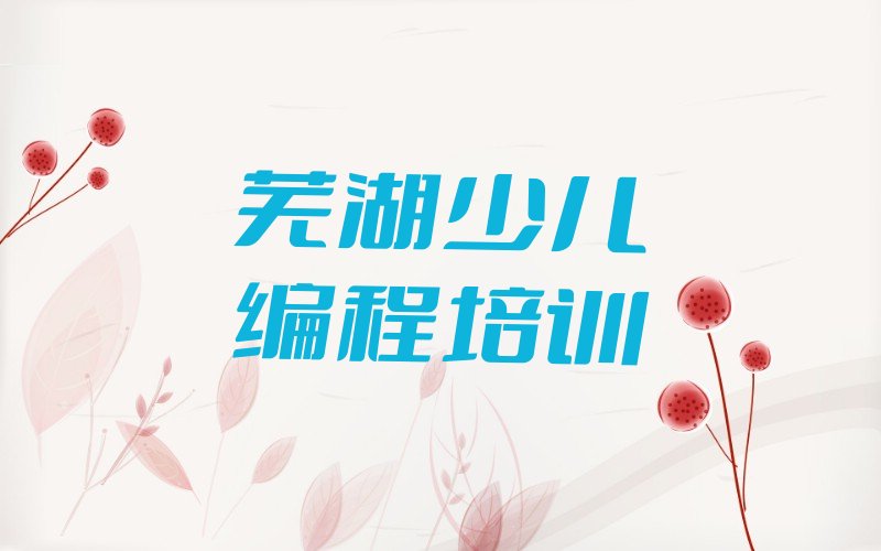 十大芜湖鸠江区机器人编程培训学校报名排行榜
