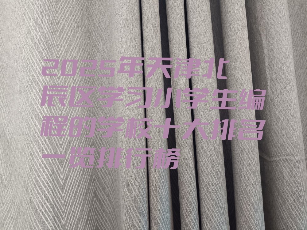 十大2025年天津北辰区学习小学生编程的学校十大排名一览排行榜排行榜