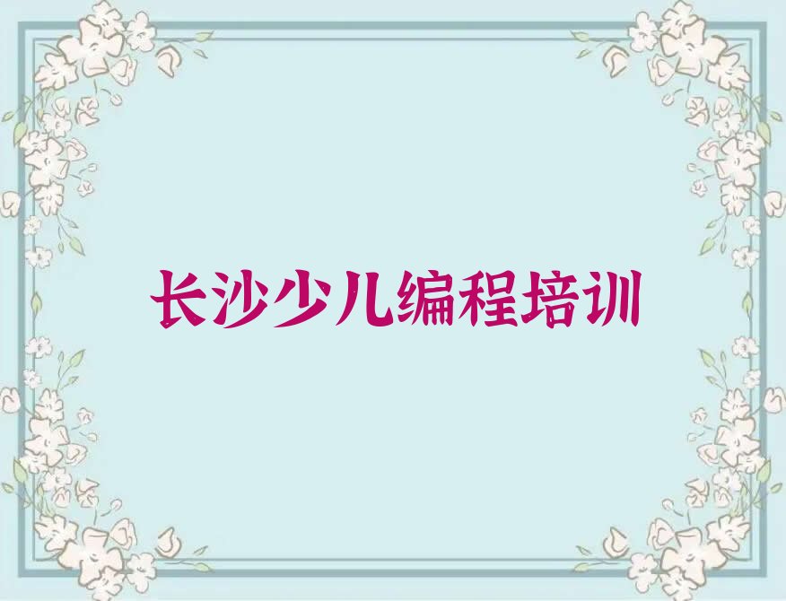 长沙雨花区机器人编程培训学校