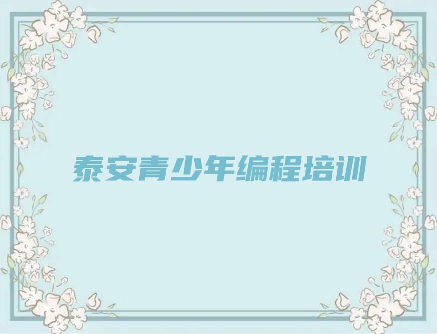 青少年编程