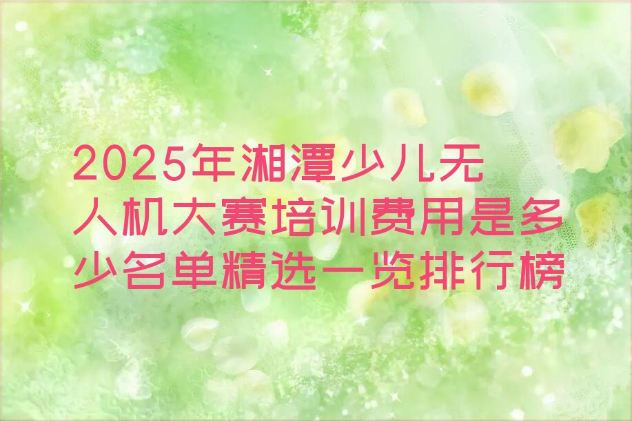 湘潭岳塘区少儿编程培训中心