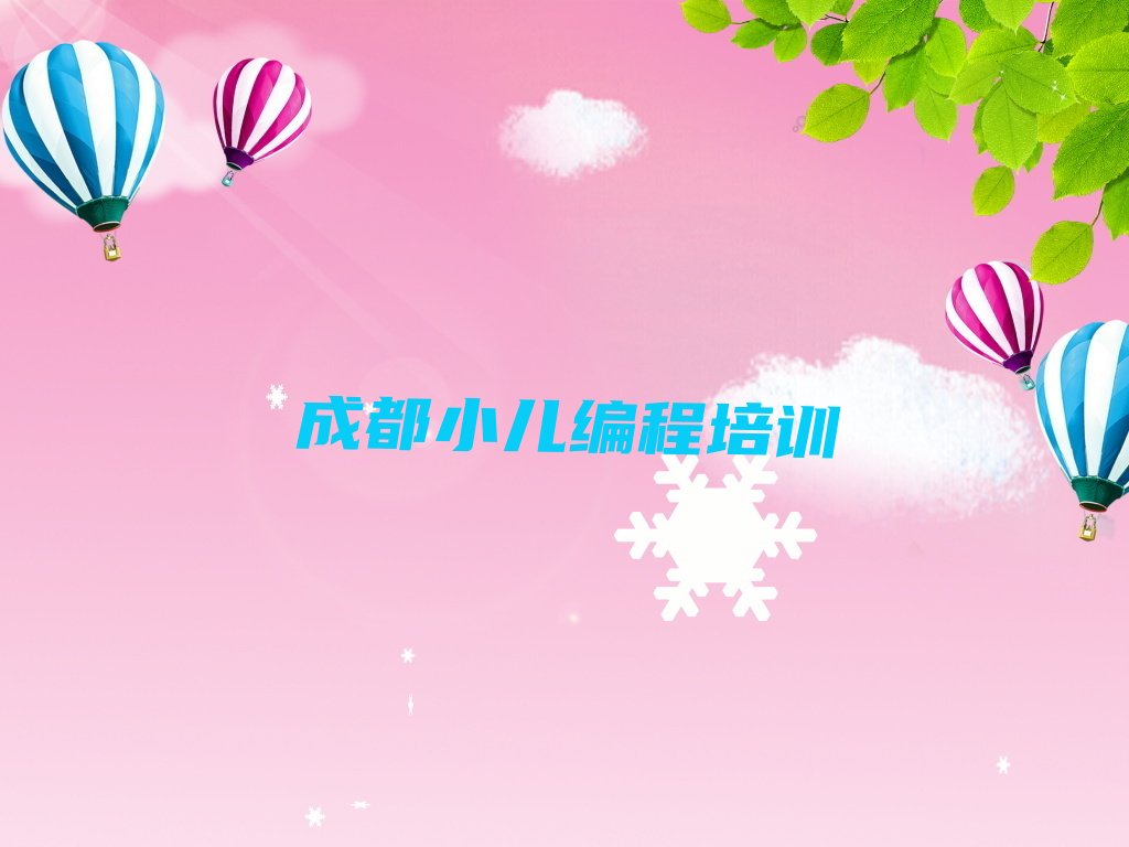 成都锦江区合江亭街道小儿编程培训学校