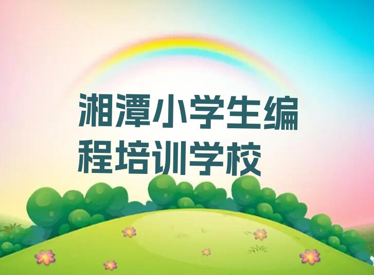湘潭小学生编程培训学校