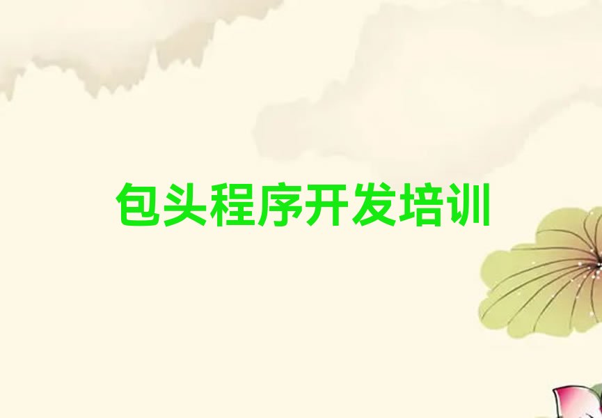 包头石拐区工业园区管理委员会少儿编程培训学校