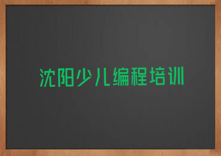 沈阳皇姑区少儿编程培训班