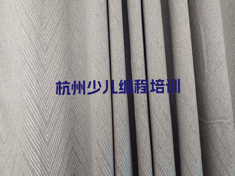 杭州少儿编程培训班