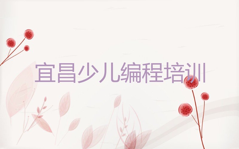 宜昌少儿编程培训中心