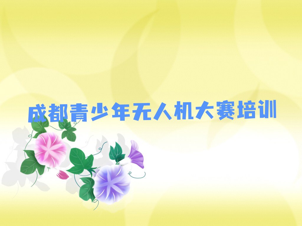 十大成都武侯区青少年无人机大赛需要上培训班吗精选名单排行榜汇总排行榜