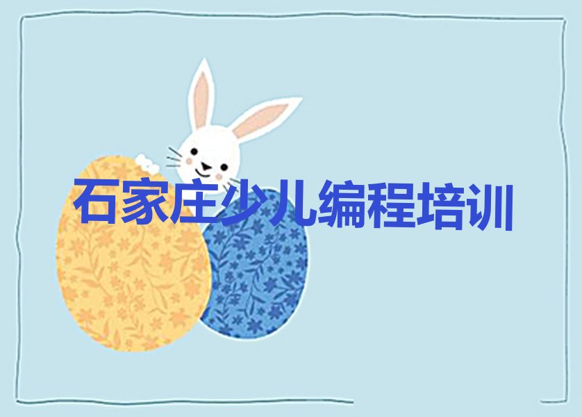 石家庄少儿编程培训中心