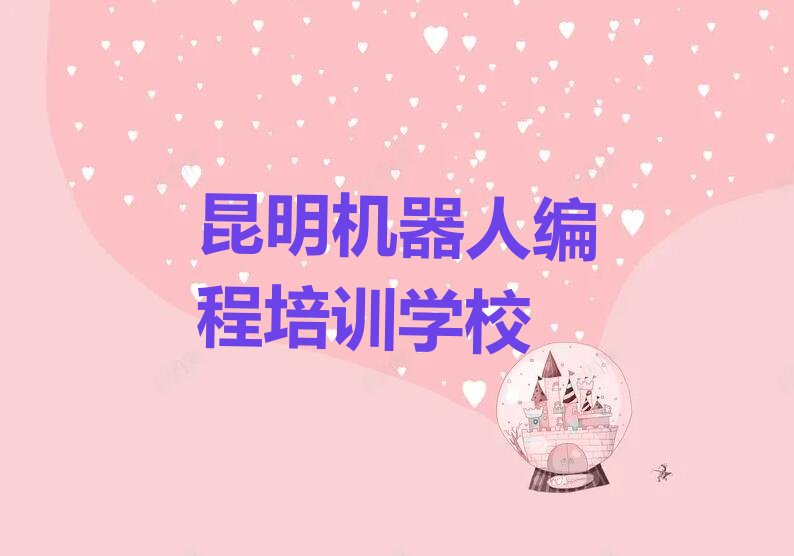 昆明机器人编程培训学校