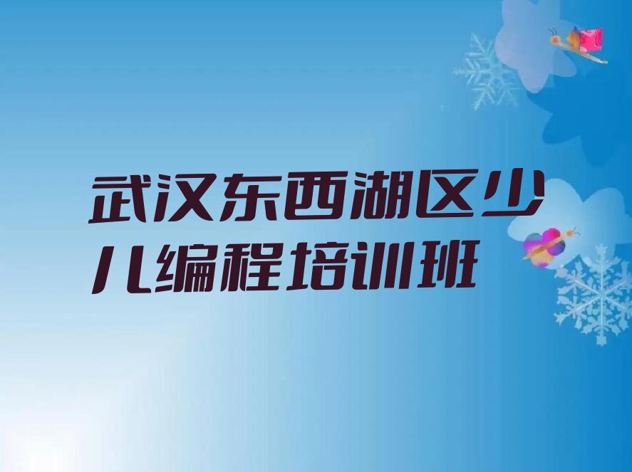 十大2025年武汉东西湖区少儿编程培训学校排行榜名单公布一览表排行榜