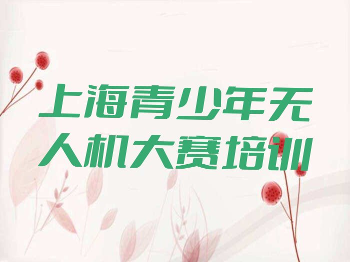 上海嘉定区青少年无人机大赛培训学校