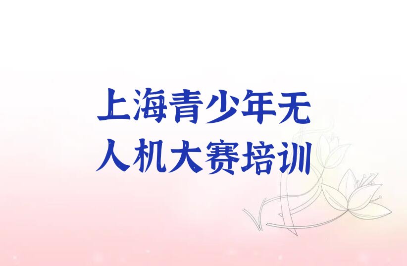 上海嘉定区青少年无人机大赛培训学校
