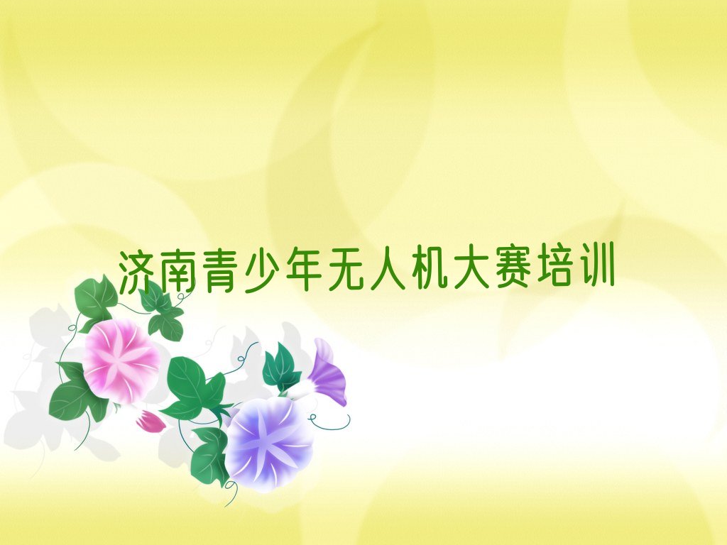 青少年无人机大赛
