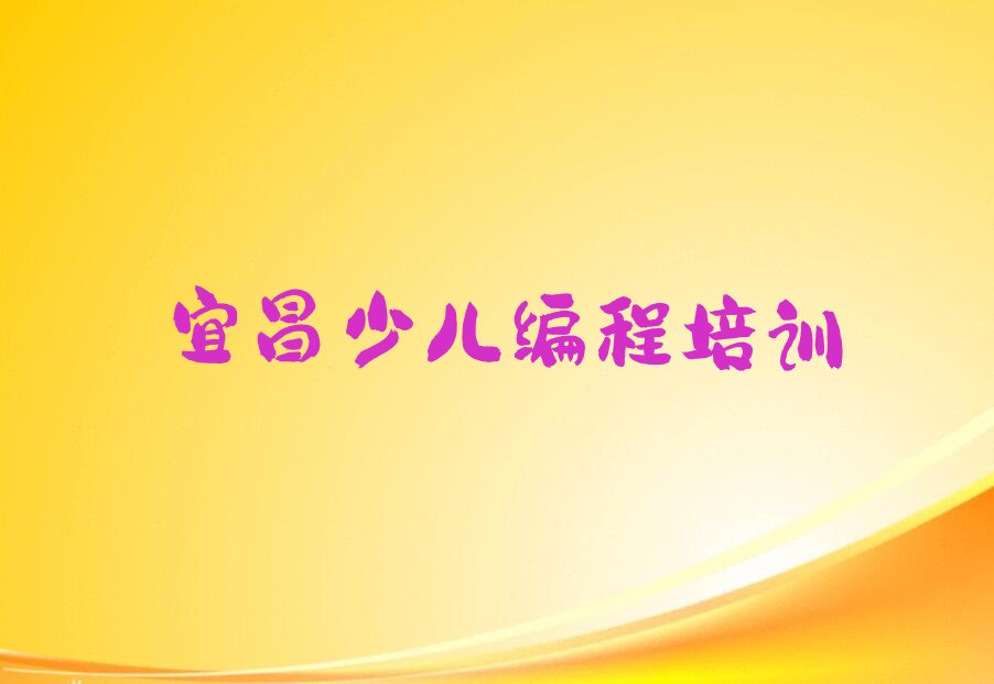 宜昌夷陵区东城城乡统筹发展试验区少儿编程培训学校