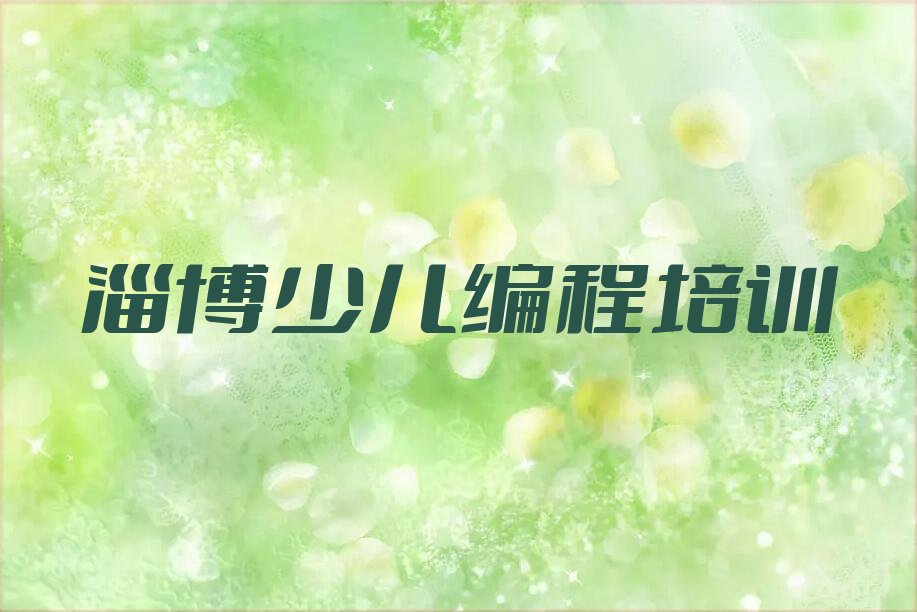 淄博周村区城北路少儿编程培训学校
