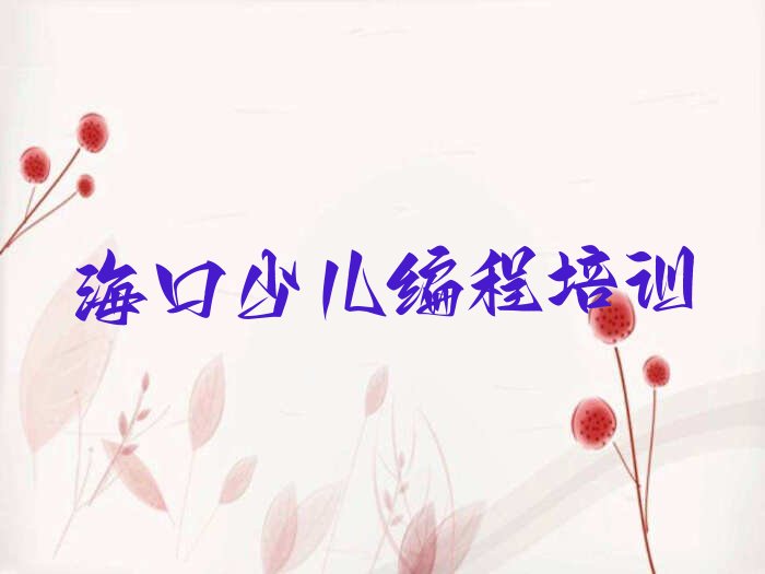 海口少儿编程培训