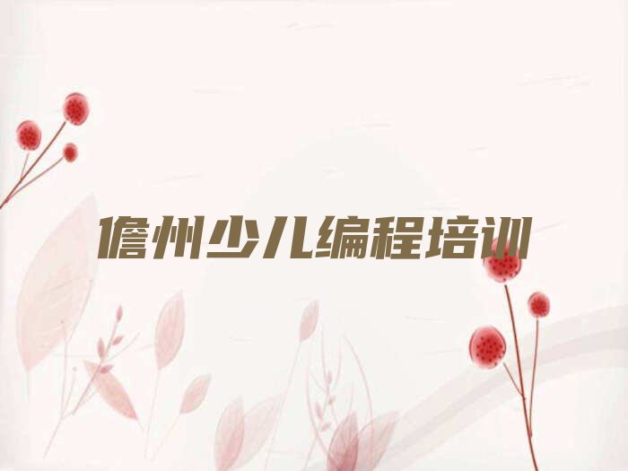 十大儋州儿童编程培训辅导收费标准是多少钱一年排行榜
